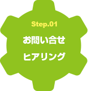 STEP01　ヒアリング